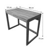mesa para escritorio de madeira pinus linea carvalho 6