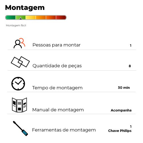 montagem aparador style slim com gaveta