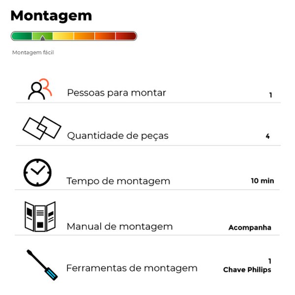 montagem prateleira dual