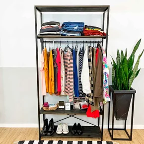 arara de roupas middle ample tabaco e preto 2 web