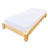 Cama Infantil Baixa Montessoriana de Madeira Natural - 