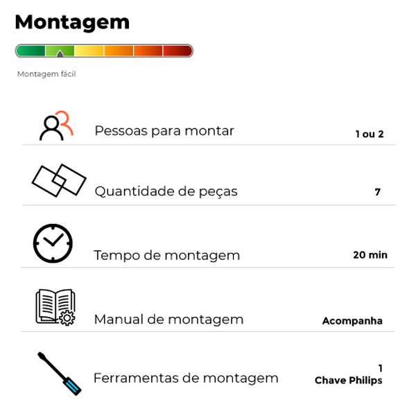 montagem arara infantil