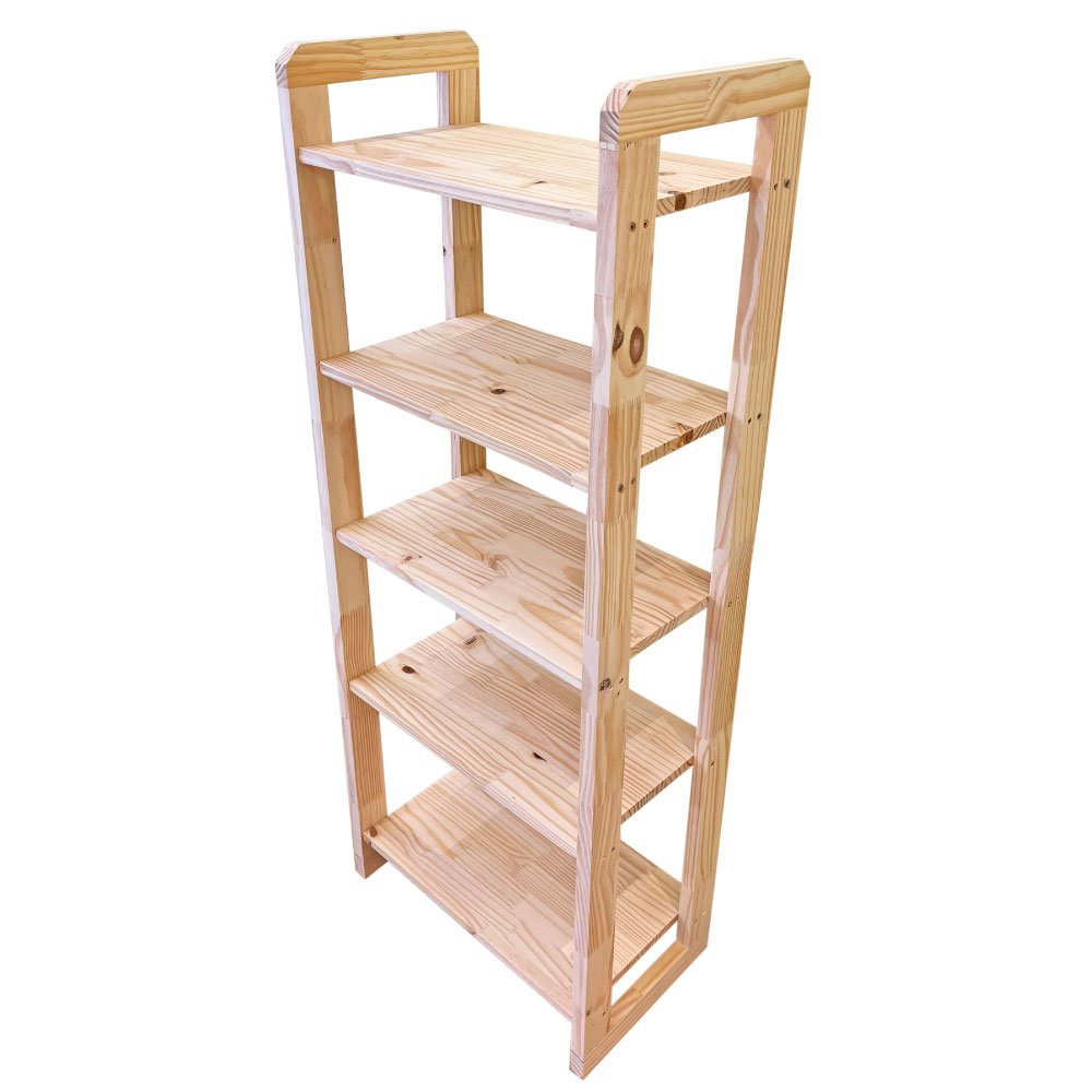 estante infantil montassoriana 5 prateleiras de madeira natural web