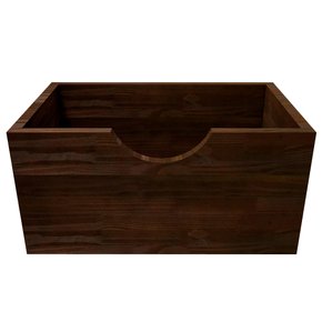 02 gaveta baixa de madeira linea tabaco