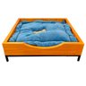 cama baixa pet industrial p com pelucia azul carvalho e preto 2 web