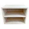 Nicho Dual de Madeira Prateleira Branco