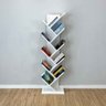 estante de madeira para livros tree alta branco5