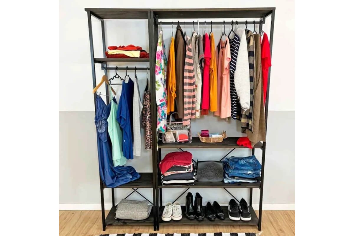 kit arara de roupas
