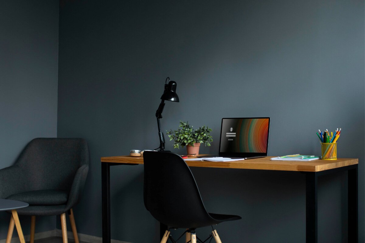 home office estilo contemporaneo