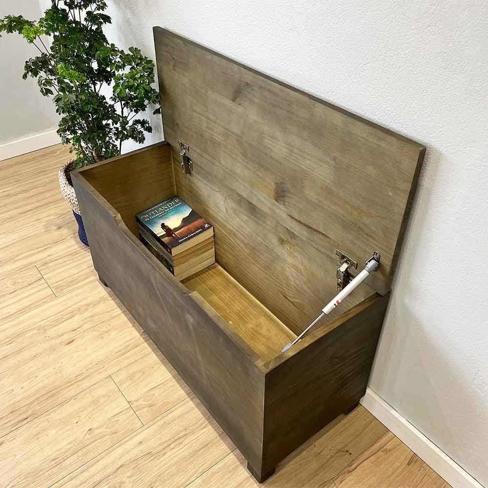 bau banco multiuso de madeira pinus tabaco9