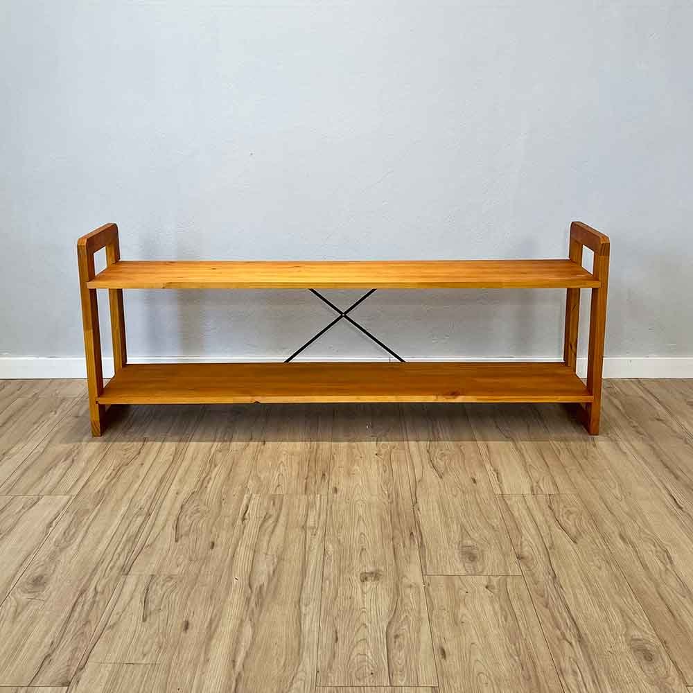 15 rack de tv de madeira pinus linea carvalho