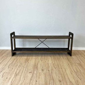 04 rack de tv de madeira pinus linea tabaco