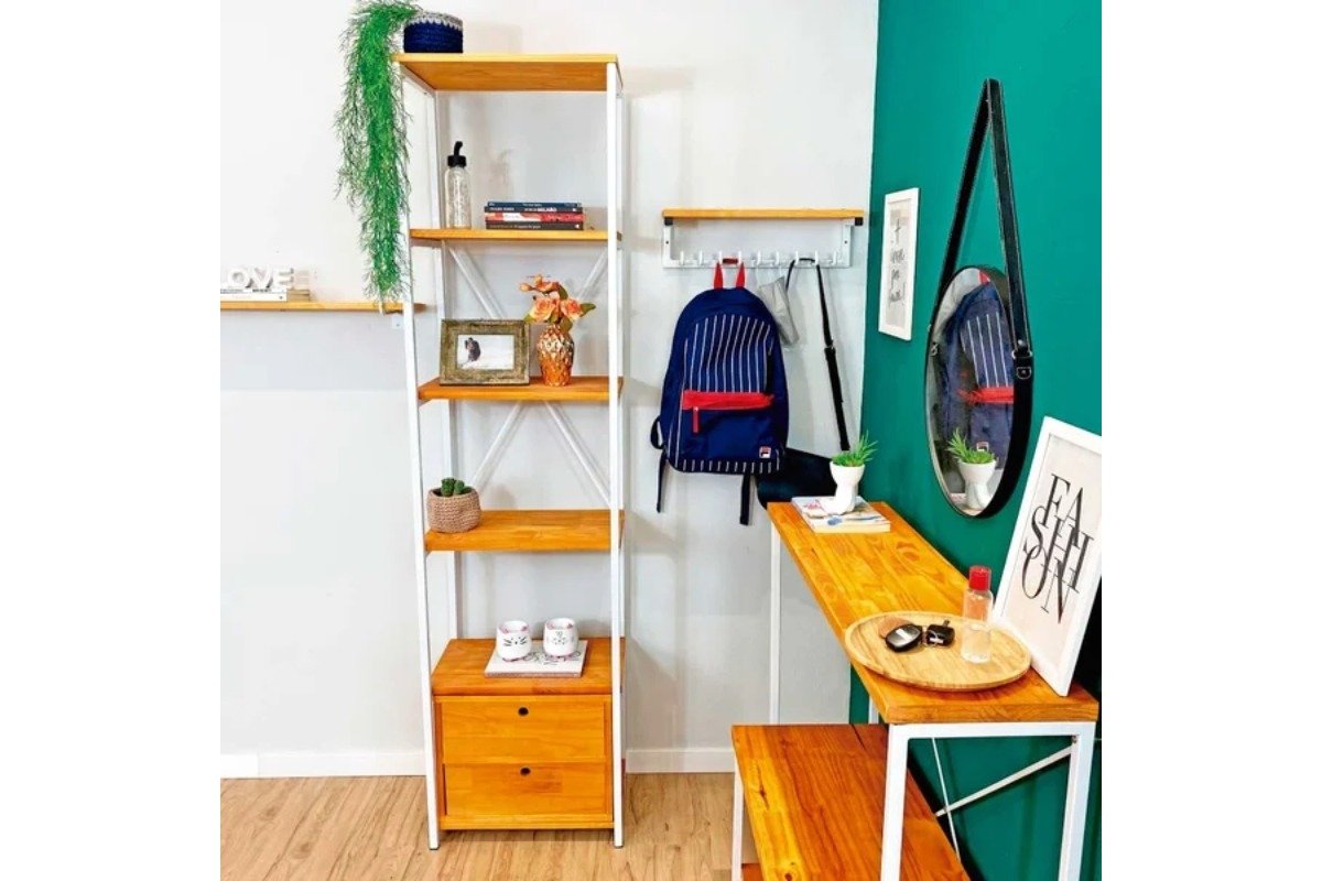 estante estilo industrial