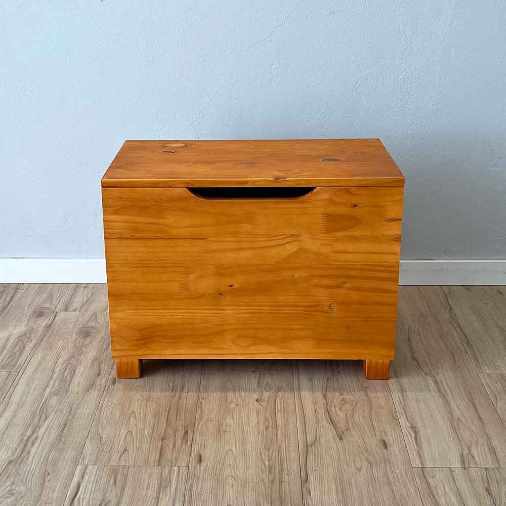 bau banco multiuso de madeira pinus pequeno carvalho8