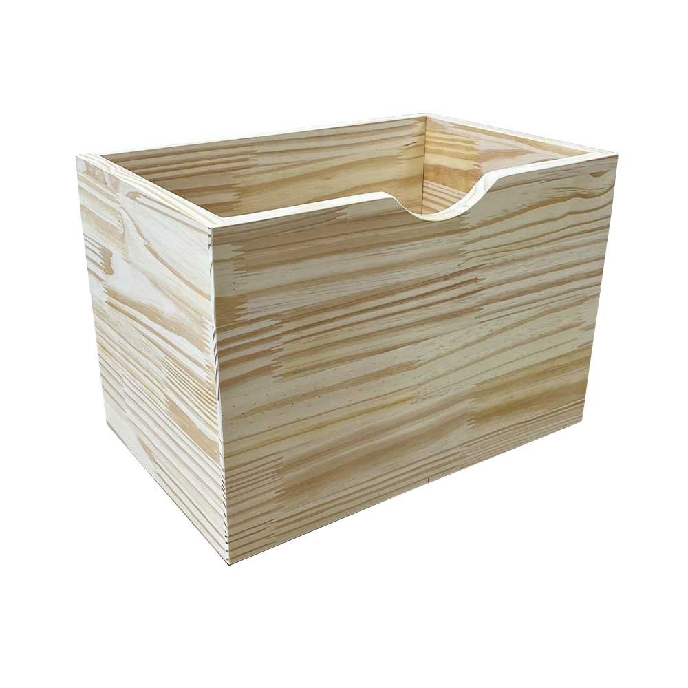 05 gaveta media de madeira linea natural