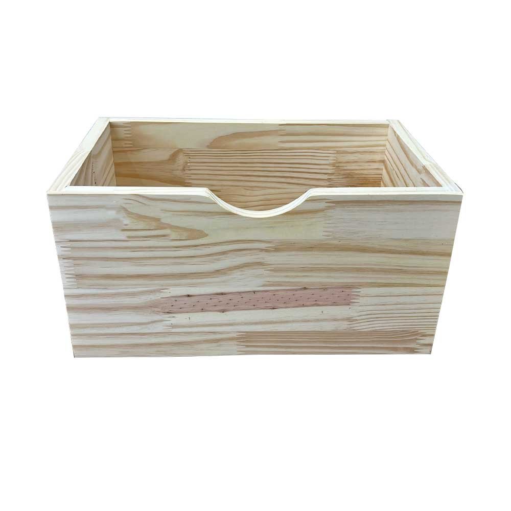 05 gaveta baixa de madeira linea natural