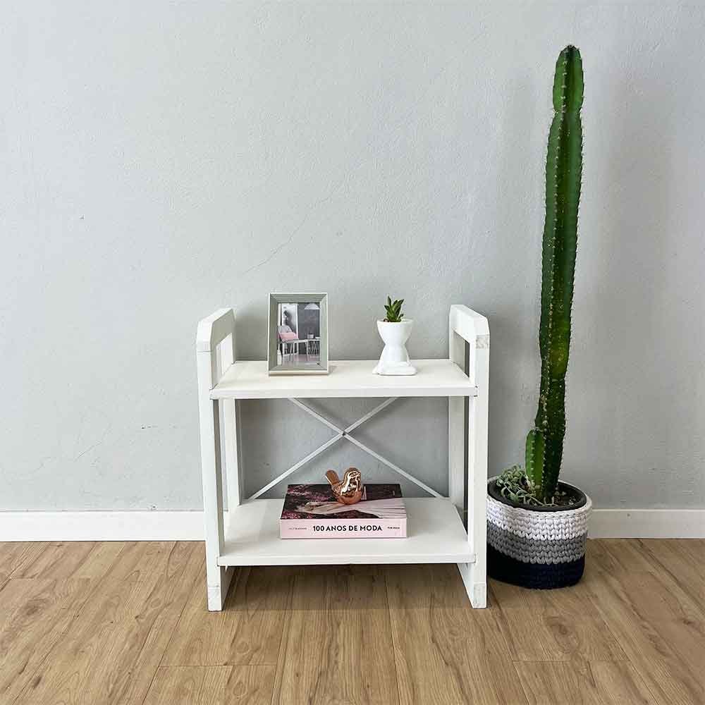 mesa lateral de madeira pinus linea branco3