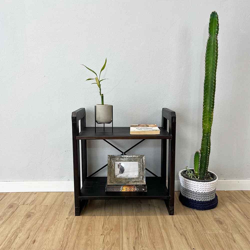 mesa lateral de madeira pinus linea preto2