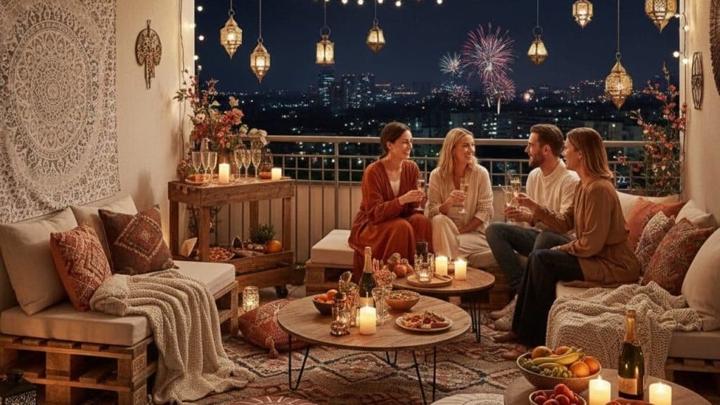 familia reunida em sala de casa