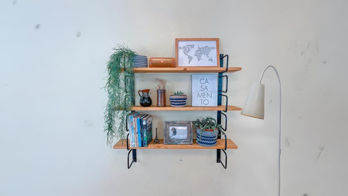 prateleira suspensa