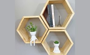 nicho triplo de parede