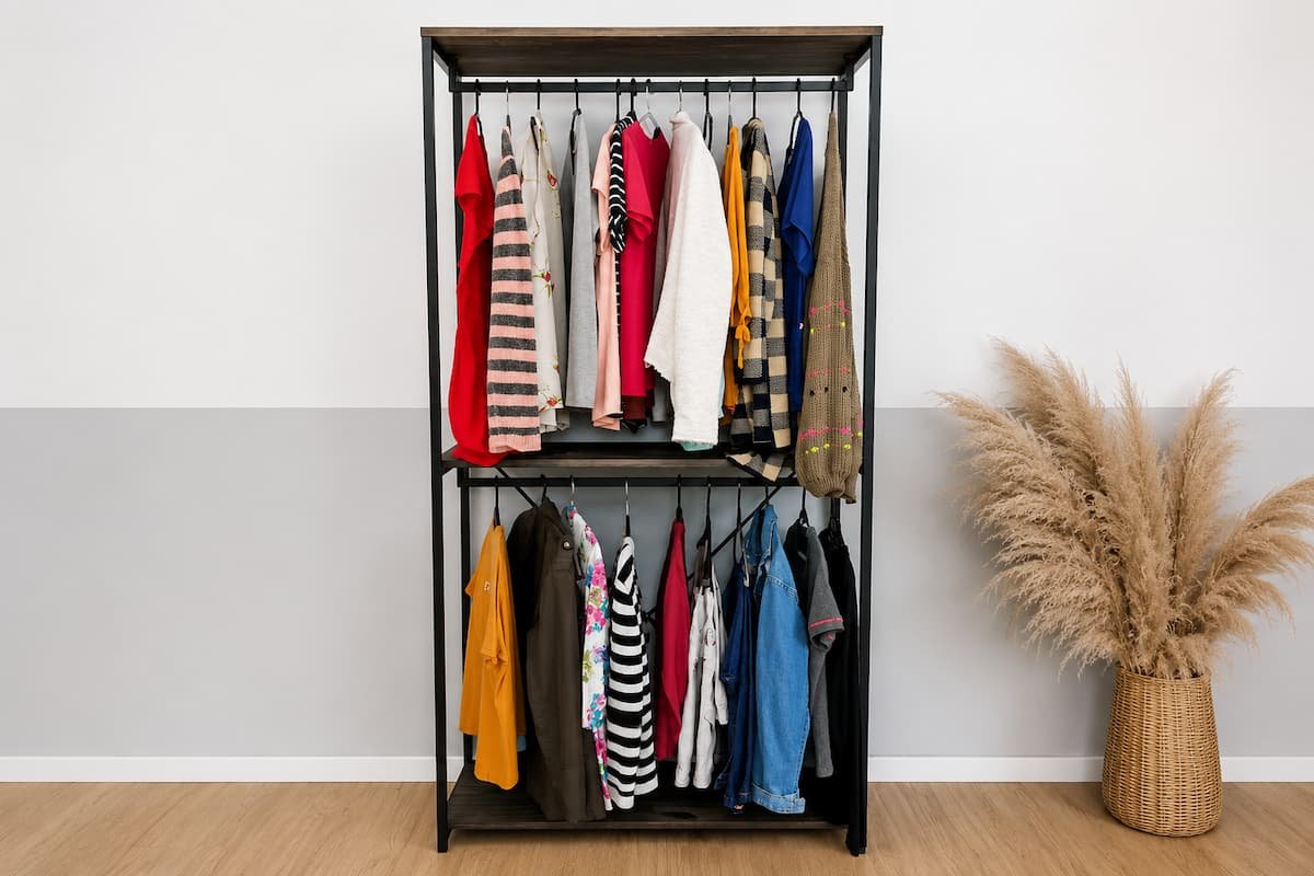 arara de roupas industrial