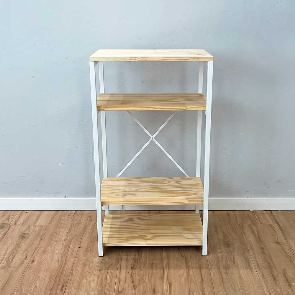 aparador industrial de ferro e madeira style slim branco13