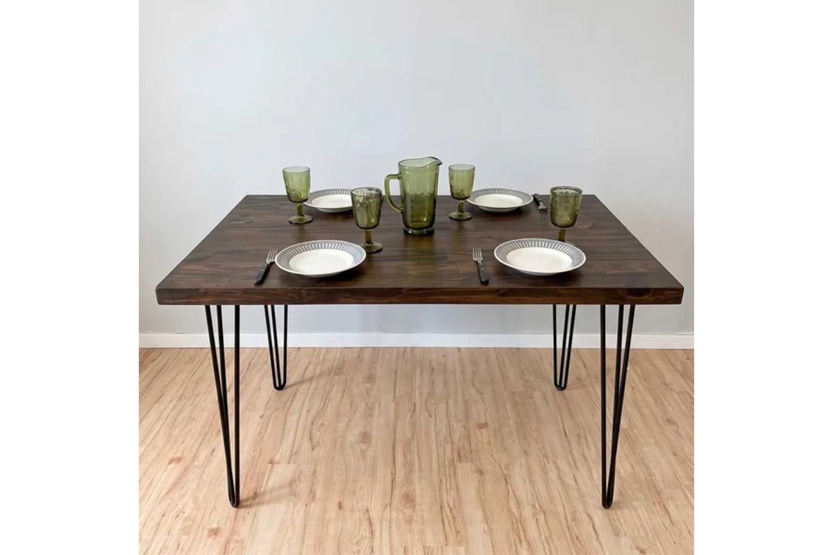 mesa de jantar retangular