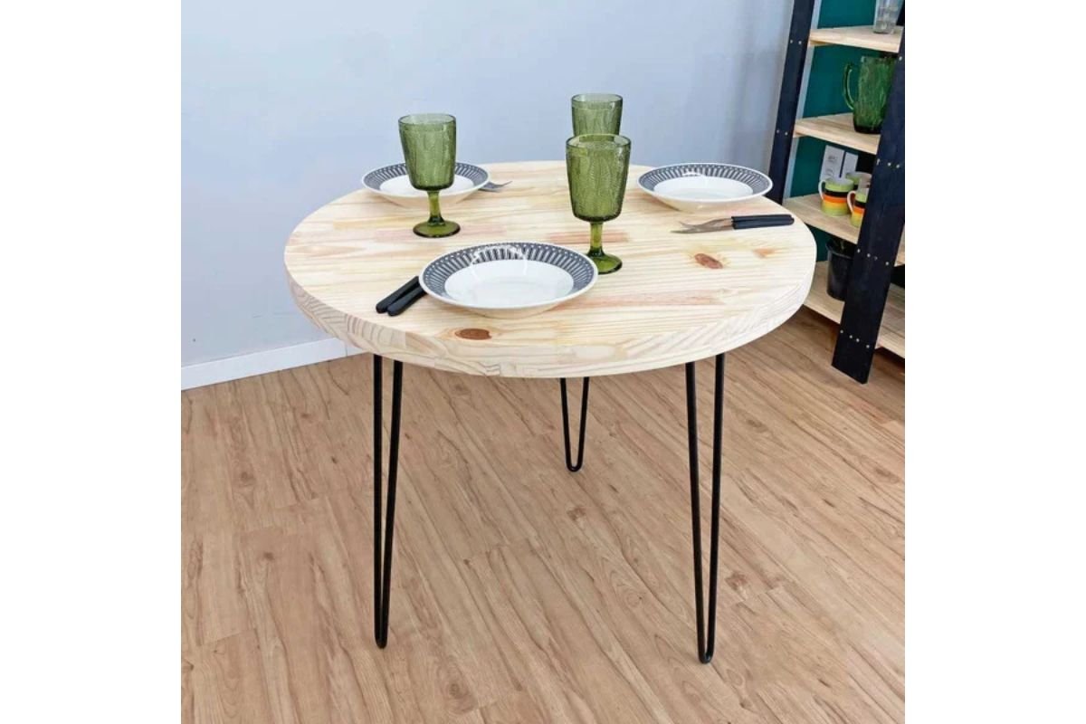 mesa de jantar redonda