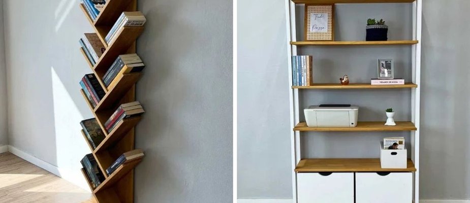 Estante para livros em formato de árvore: descubra se funciona de verdade Estante para livros em formato de árvore: descubra se funciona de verdade