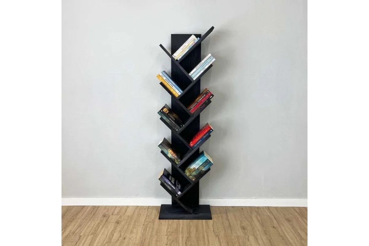 estante arvore para livros